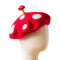 Handmade Cute Mushroom Beret