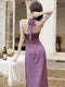 Halter Neck Polka Dot Dress