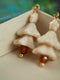 Vintage Christmas Tree Earrings