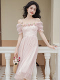 Magical Rose Pink Tulle Dress
