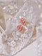 Pink Rose Earrings 2 Pairs