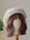 Coquette Wool Blended Beret Hat