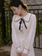 Academia Doll Collar Slim Dress