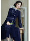 Vintage Embroidered Midi Dress