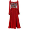 Sale! Red Retro Vintage Dress