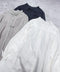 Stand Lace Collar Linen Dress