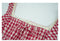 Vintage Red Plaid Dress