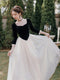 Princesscore Vintage Fake 2pcs Dress