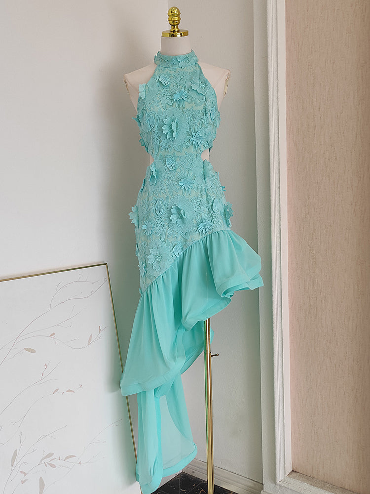 Romantic Embroidered Prom Dress– The Cottagecore