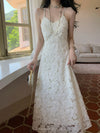 Romantic 3D Embroidered Slip Dress