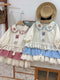 Super Cute Embroidered Drawstring Shirt