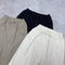 Lace Hem Cotton Linen Pants