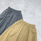 Mori Kei White Frilled Hem Skirt
