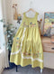 Cute Embroidered Cottages Overall Dress