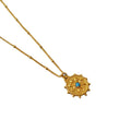Royal Embossed Pendant Necklace