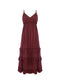 Romantic Built-In Bra Maxi Vacation Dress