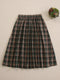 Plaid A Skirt