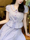 Romantic Doll Collar Puffy 2pcs Set