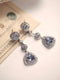 Retro CZ Diamonds Earrings