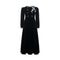 Hepburn Style Velvet Dress