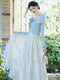 Romantic Off Shoulder Knit Top + Long Skirt 2pcs Set