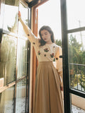 Elegant Sweater+Pleated Skirt 2pcs Set