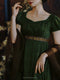 Royal Period Drama Regency Era Dress