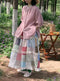 Cute Unique Patchwork Skirt