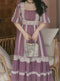 Vintage Pinkish Purple Dress