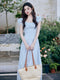 Princess Flared Sleeve Dress