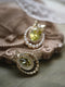 Large Oval CZ Diamond Earrings