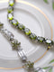 Olivine CZ Diamond Bracelet