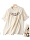 Super Cute Rabbit Embroidered Lace Top