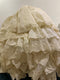 Lace Hem Linen Pantskirt