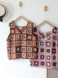 Hand Crocheted Handmade Morikei Vest