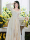 Princess 3D Flower Puffy Dress