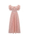 Sweet Pinkish Slim Dress