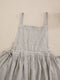 Striped Apron Pinafore Dress