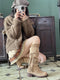 Tassel Velvet Long Boots