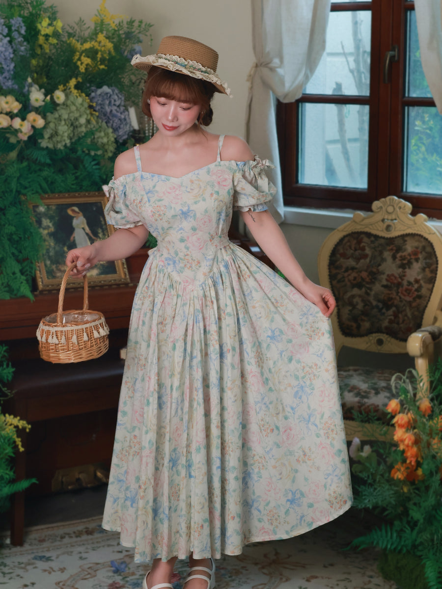slim fit dress slacks Cottage Witch aesthetic dresses, Village Witch Cottagecore Dress main image 1