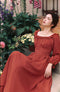 2 Way Red Belted Dress