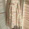 Romantic Halter Neck Floral Dress