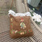 Super Cute Mori Girl Corduroy Cross-Body Shoulder Bag