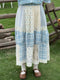 Mori Kei Patchwork Skirt