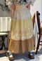 Mori Girl Patchwork Skirt