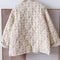 Cute Forest Girl Floral Quilted Coat