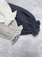 Stand Lace Collar Linen Dress