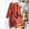 Peter Pan Collar Embroidered Lace Drawstring Dress