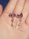 Butterfly CZ Diamond Earrings