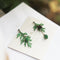 Artistic Pine Branch Earrings